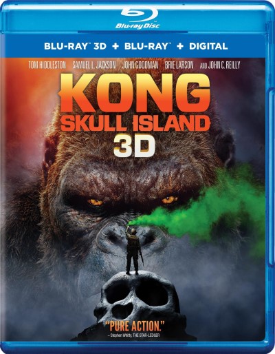 Kong: Skull Island (2017)/Tom Hiddleston, Samuel L. Jackson, and John Goodman@PG-13@Blu-ray 3D/Blu-ray