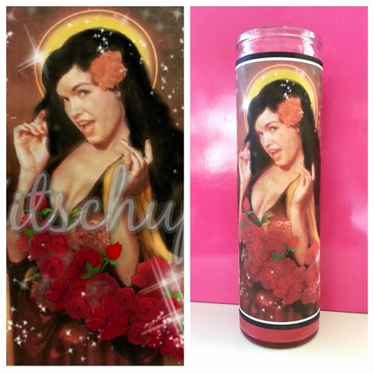 Candle/Bettie Page