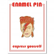Enamel Pin/David Bowie - Rebel
