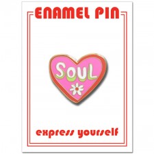 Enamel Pin/Soul Flower Heart