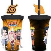 Travel Cup/Naruto Shippuden W/Molded Straw