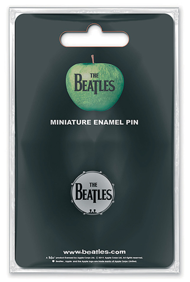 Enamel Pin/Beatles - Drum Head