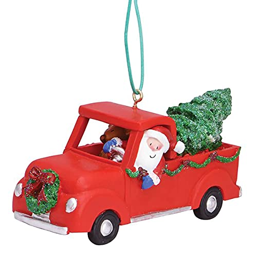 Cape Shore Santa in Pickup Truck-