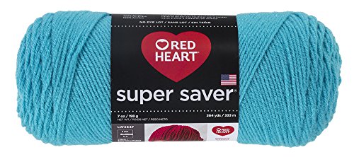 Red Heart Super Saver Yarn, Blue-