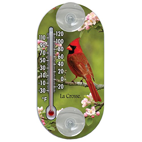 LACROSSE 4in SUCTION CUP WINDOW THERMOMETER-