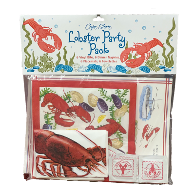 Lobster Party Pack, Set of 6-