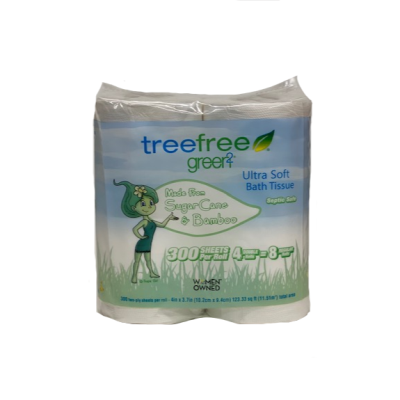 Tree Free Bath Tissue - 4 Pack-