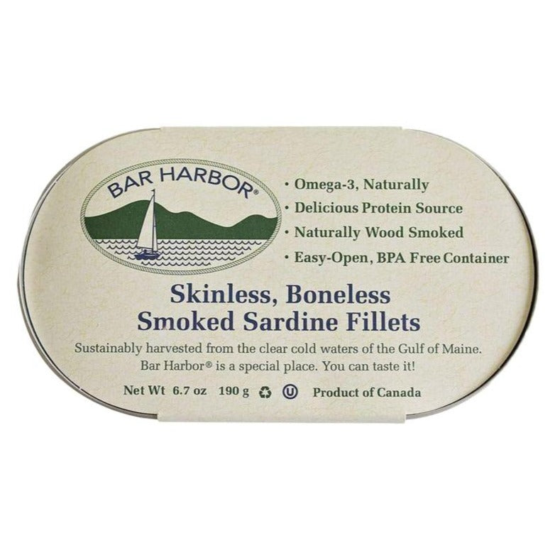 Bar Harbor Smoked Sardines-