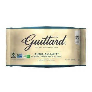 Guittard Choc-Au-Lait Gourmet White Baking Chips-