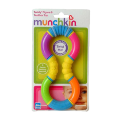 Munchkin Twisty Figure 8 Teether Toy-