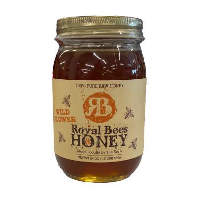 Royal Bees 100% Raw Honey - Made In Maine!-