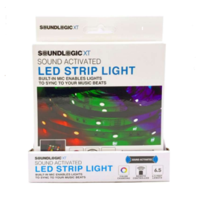 Soundlogic Sound Activated LED Light Strips-