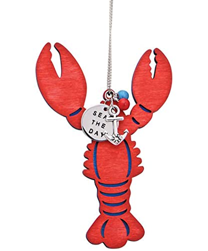 Cape Shore Metal Charm Lobster Ornament-