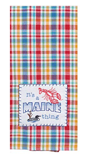 Its a State Thing Tea Towel Maine Applique-