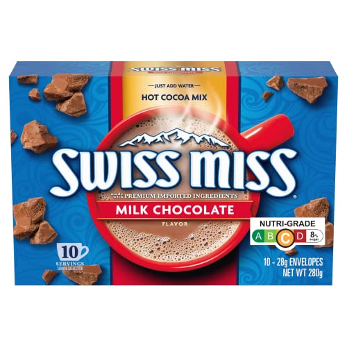 Swiss Miss Milk Chocolate Hot Cocoa Mix 10ct Box--Swiss Miss Milk Chocolate Hot Cocoa Mix 10ct Box-(12) Bb 6/20/23