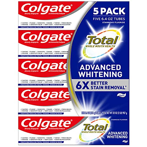 COLGATE 6.4oz TOTAL ADVANCE WHITENING PASTE-