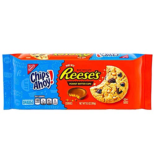Chips Ahoy Cookies Reeses Pb Cups 9.5oz--Chips Ahoy Cookies Reeses Pb Cups 9.5oz (12)