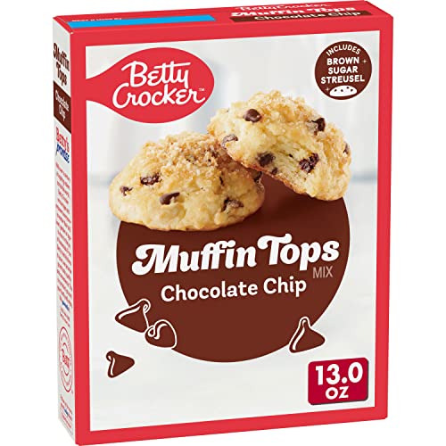 Betty Crocker Chocolate Chip Muffin Tops Mix 13oz--Betty Crocker Chocolate Chip Muffin Tops Mix 13oz-(6) Bb 3/25/23