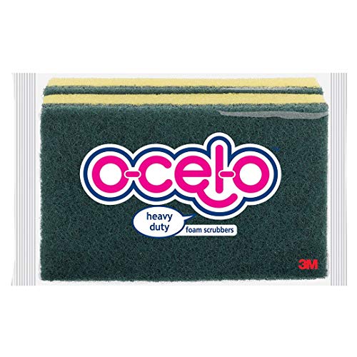 Ocelo Heavy Duty Foam Scrub Sponge 2pk--Ocelo Heavy Duty Foam Scrub Sponge 2pk (8)