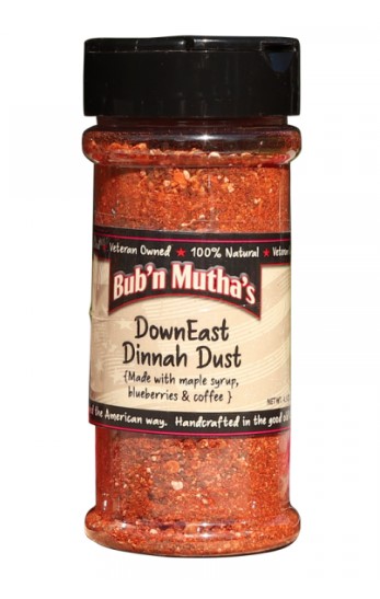 Bub N Muthas Downeast Dinnah Dust Spice Rub--Bub N Muthas Downeast Dinnah Dust Spice Rub 4.5oz-(12)