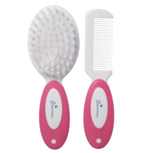 Dreambaby Brush & Comb Set, Pink-