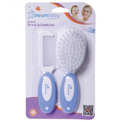 Dreambaby Brush & Comb Set, Blue-