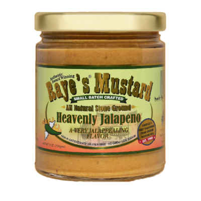 Raye's Heavenly Jalapeno Mustard-