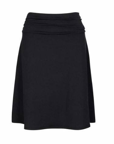 North River Ladies Solid Jersey Knit Skirt-