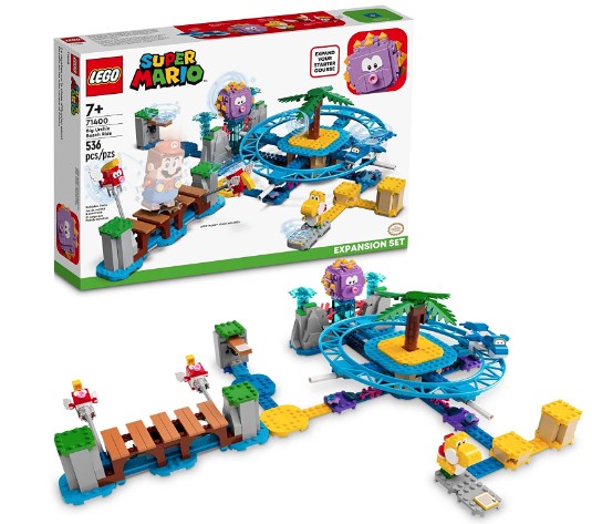 Lego Super Mario Big Urchin Beach Ride Expansion Set-