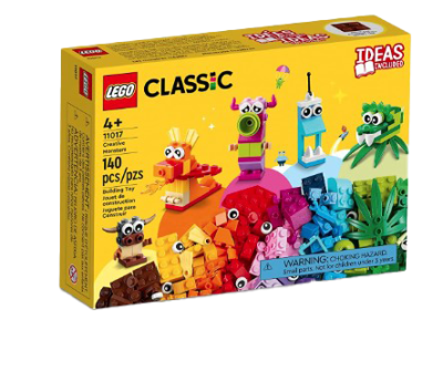 Lego Classic Creative Monsters Building Kit-