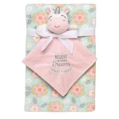 Baby Starters Snuggle Buddy Unicorn Blanket-