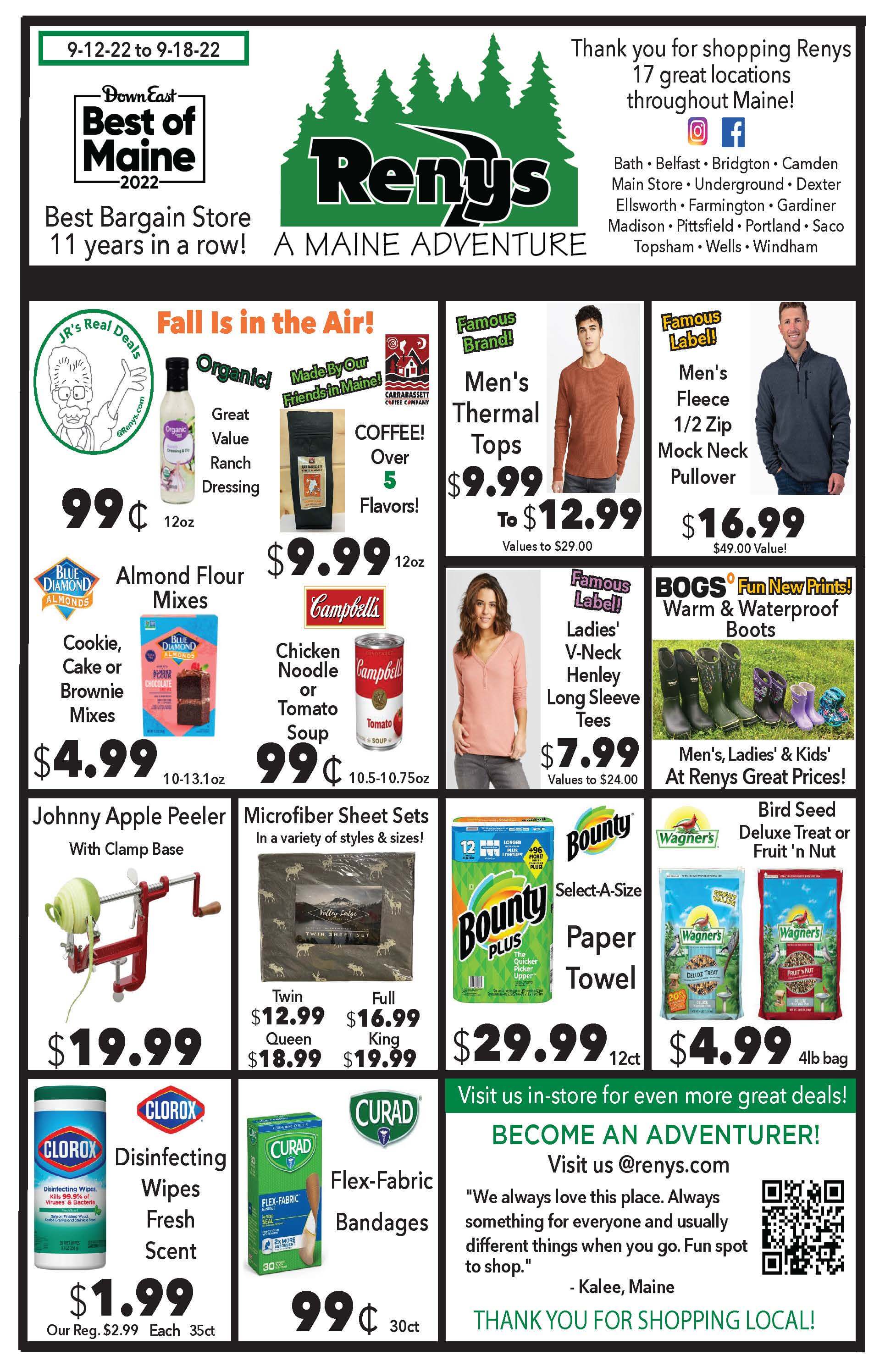 9/12/22 - 9/18/22 Weekly Flyer