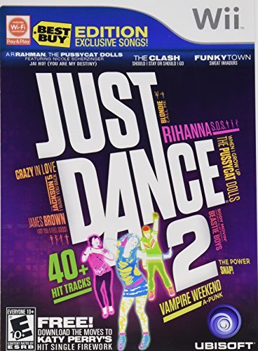 Wii Just Dance 2 Best Buy Edition W 3 Extra Songs 