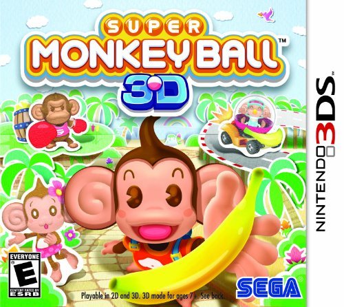Nintendo 3ds/Super Monkey Ball 3ds@Sega Of America Inc.@E