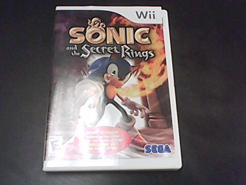 Wii Sonic & The Secret Rings Target Edition 