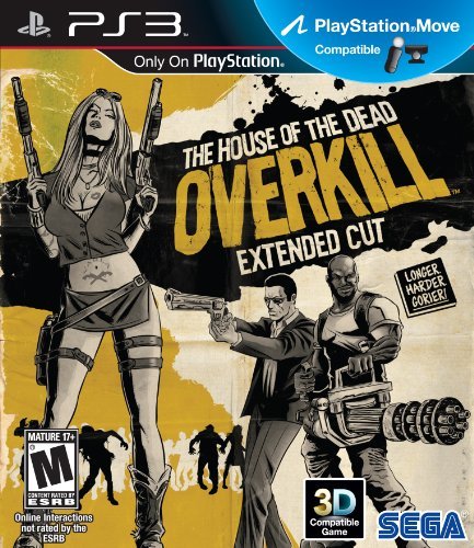 Ps3 House Of The Dead Overkill Extended Cut Move Compatible 