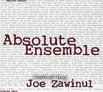 Joe Zawinul/Absolute Zawinul