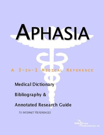 Icon Health Publications Aphasia A Medical Dictionary Bibliography And 