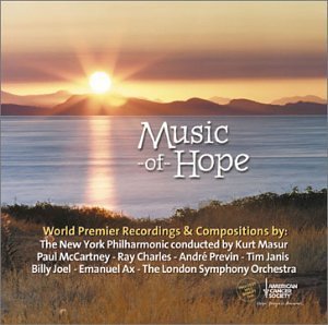 Music Of Hope/Music Of Hope@Mccartney/Joel/Charles/Janis@Masur/Previn