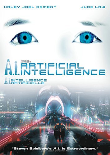 A.I. Artificial Intelligence Osment Law O'connor Robards DVD Pg13 