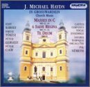 J. Haydn/Masses (C)/Te Deum/Salve Regin@Karoly/Tokesi/Gergely/Cser/&@Nemeth/Savaria Baroque Orch