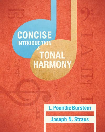 L. Poundie Burstein Concise Introduction To Tonal Harmony 
