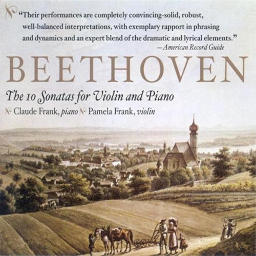 Ludwig Van Beethoven Sonatas For Violin & Piano Frank (vn) Frank (pno) 4 CD 