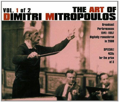 Berg/Beethoven/Schumann/Art Of Dimitri Mitropoulus Vol@4 Cd