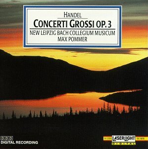 G.F. Handel/Ct Grossi Op 3 (6)@Pommer/New Leipzig Bach Colleg