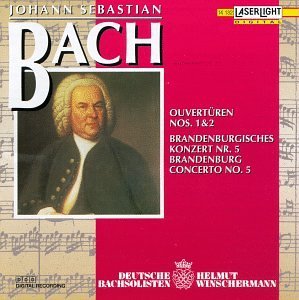 J.S. Bach/Overture 1/2/Brandenburg Con 5@Winschermann/German Bach Solo