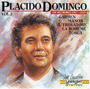 Placido Domingo/Vol. 2-Live Recording 1967-69@Domingo (Ten)