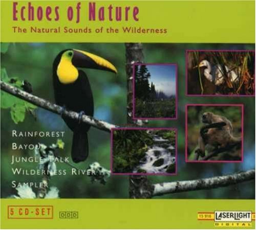 Echoes Of Nature/Natural Sounds Of The Wilderne@Rainforest/Bayou/Jungle Talk@5 Cd Set