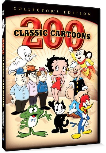 200 Cartoon Classics/200 Cartoon Classics@Nr/4 Dvd