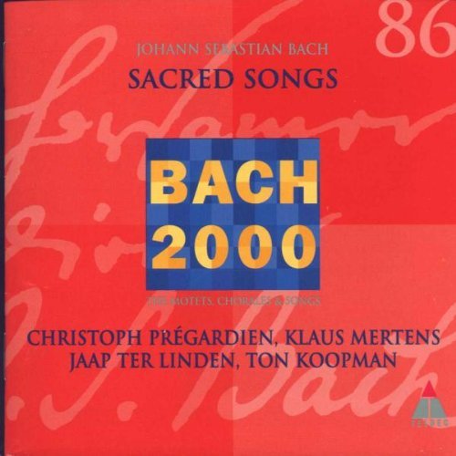 J.S. Bach/Sacred Songs@Koopman (Org)/Pregardien (Ten)